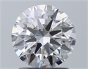 Natural Diamond 1.43 Carats, Round with Excellent Cut, D Color, IF Clarity and Certified by GIA