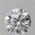 Natural Diamond 1.62 Carats, Round with Excellent Cut, F Color, VS2 Clarity and Certified by GIA