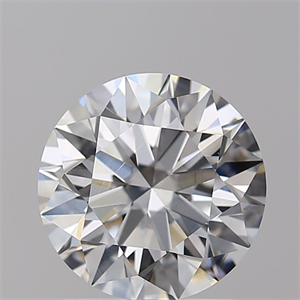 Picture of Natural Diamond 1.62 Carats, Round with Excellent Cut, F Color, VS2 Clarity and Certified by GIA