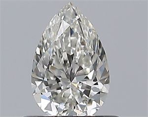 Picture of Natural Diamond 0.50 Carats, Pear with  Cut, I Color, VS1 Clarity and Certified by GIA