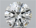 Natural Diamond 2.00 Carats, Round with Excellent Cut, H Color, IF Clarity and Certified by IGI