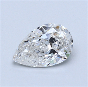 1.01 Carats, Pear Diamond with  Cut, E Color, SI2 Clarity and Certified by IGI be