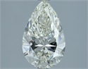 Natural Diamond 2.02 Carats, Pear with  Cut, I Color, SI1 Clarity and Certified by IGI