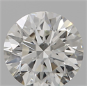 Natural Diamond 0.50 Carats, Round with Excellent Cut, J Color, SI2 Clarity and Certified by GIA