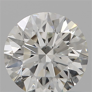 Picture of Natural Diamond 0.50 Carats, Round with Excellent Cut, J Color, SI2 Clarity and Certified by GIA