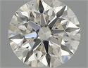 Natural Diamond 0.40 Carats, Round with Excellent Cut, I Color, VS2 Clarity and Certified by IGI