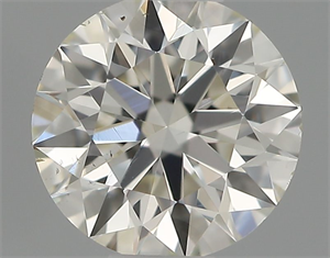 Picture of Natural Diamond 0.40 Carats, Round with Excellent Cut, I Color, VS2 Clarity and Certified by IGI