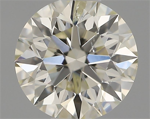 Picture of Natural Diamond 0.43 Carats, Round with Excellent Cut, J Color, I1 Clarity and Certified by IGI