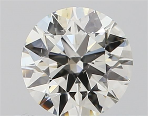 Picture of Natural Diamond 0.46 Carats, Round with Excellent Cut, I Color, SI2 Clarity and Certified by GIA