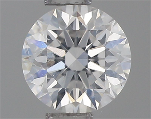 Picture of Natural Diamond 0.45 Carats, Round with Excellent Cut, F Color, VS2 Clarity and Certified by GIA