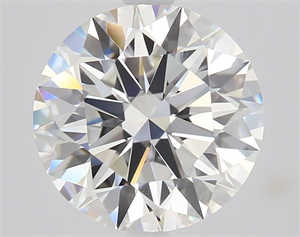 Picture of Natural Diamond 3.03 Carats, Round with Excellent Cut, H Color, VS1 Clarity and Certified by GIA