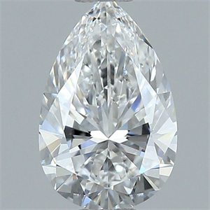 Picture of Natural Diamond 1.01 Carats, Pear with  Cut, E Color, VVS2 Clarity and Certified by GIA