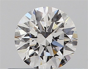 Picture of Natural Diamond 0.42 Carats, Round with Excellent Cut, D Color, SI1 Clarity and Certified by GIA