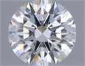 Natural Diamond 0.40 Carats, Round with Excellent Cut, F Color, SI2 Clarity and Certified by GIA