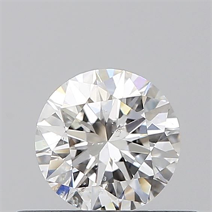 Picture of Natural Diamond 0.40 Carats, Round with Excellent Cut, F Color, SI2 Clarity and Certified by GIA