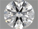 Natural Diamond 0.41 Carats, Round with Excellent Cut, I Color, I1 Clarity and Certified by GIA