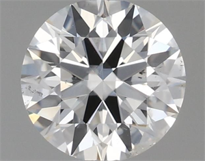 Picture of Natural Diamond 0.41 Carats, Round with Excellent Cut, I Color, I1 Clarity and Certified by GIA