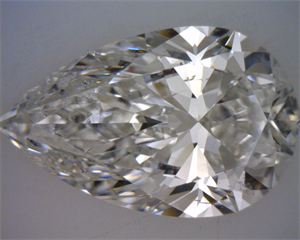 Picture of Natural Diamond 3.01 Carats, Pear with  Cut, I Color, SI2 Clarity and Certified by GIA