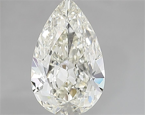 Picture of Natural Diamond 1.50 Carats, Pear with  Cut, K Color, VS1 Clarity and Certified by IGI