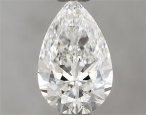 Picture of Natural Diamond 0.80 Carats, Pear with  Cut, F Color, VVS2 Clarity and Certified by GIA