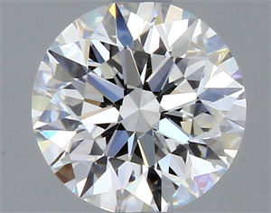 Picture of Natural Diamond 0.40 Carats, Round with Very Good Cut, F Color, VVS1 Clarity and Certified by GIA