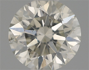 Picture of Natural Diamond 0.50 Carats, Round with Excellent Cut, H Color, SI2 Clarity and Certified by IGI