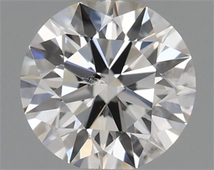 Picture of Natural Diamond 0.40 Carats, Round with Excellent Cut, G Color, SI2 Clarity and Certified by GIA