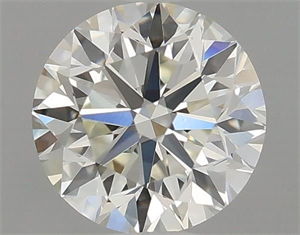 Picture of Natural Diamond 0.40 Carats, Round with Very Good Cut, K Color, VVS1 Clarity and Certified by GIA