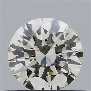 Picture of Natural Diamond 0.43 Carats, Round with Excellent Cut, I Color, VS1 Clarity and Certified by IGI