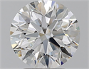 Natural Diamond 2.77 Carats, Round with Excellent Cut, F Color, SI1 Clarity and Certified by GIA