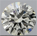 Natural Diamond 0.40 Carats, Round with Excellent Cut, H Color, VS2 Clarity and Certified by GIA