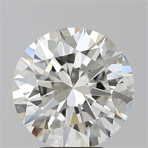 Picture of Natural Diamond 4.01 Carats, Round with Excellent Cut, H Color, VS1 Clarity and Certified by IGI