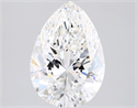 Natural Diamond 2.00 Carats, Pear with  Cut, G Color, VS1 Clarity and Certified by GIA