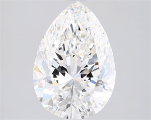 Picture of Natural Diamond 2.00 Carats, Pear with  Cut, G Color, VS1 Clarity and Certified by GIA