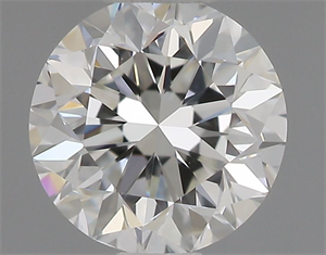 Picture of Natural Diamond 0.40 Carats, Round with Good Cut, I Color, VVS1 Clarity and Certified by GIA