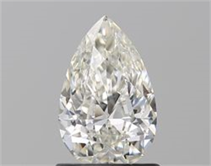 Picture of Natural Diamond 1.00 Carats, Pear with  Cut, I Color, VS2 Clarity and Certified by GIA