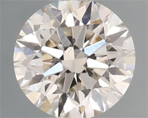 Picture of Natural Diamond 0.45 Carats, Round with Excellent Cut, J Color, VS1 Clarity and Certified by IGI