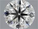 Natural Diamond 0.50 Carats, Round with Very Good Cut, I Color, VS2 Clarity and Certified by GIA