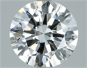 Natural Diamond 1.81 Carats, Round with Excellent Cut, D Color, VVS1 Clarity and Certified by GIA