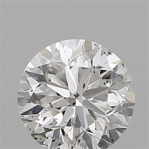 Picture of Natural Diamond 0.50 Carats, Round with Good Cut, F Color, I1 Clarity and Certified by GIA