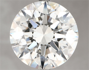 Picture of Natural Diamond 7.02 Carats, Round with Excellent Cut, H Color, VS2 Clarity and Certified by IGI