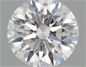 Natural Diamond 0.40 Carats, Round with Excellent Cut, D Color, VS2 Clarity and Certified by GIA