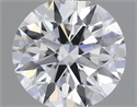 Natural Diamond 0.42 Carats, Round with Excellent Cut, F Color, VS2 Clarity and Certified by GIA