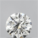 Natural Diamond 0.48 Carats, Round with Excellent Cut, I Color, IF Clarity and Certified by IGI