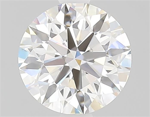 Picture of Natural Diamond 1.57 Carats, Round with Excellent Cut, G Color, IF Clarity and Certified by GIA