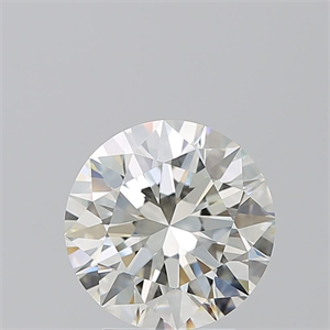 Picture of Natural Diamond 3.01 Carats, Round with Excellent Cut, K Color, VVS1 Clarity and Certified by GIA