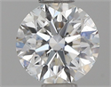 Natural Diamond 0.45 Carats, Round with Excellent Cut, G Color, SI1 Clarity and Certified by GIA