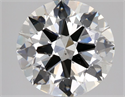 Natural Diamond 2.01 Carats, Round with Excellent Cut, I Color, SI1 Clarity and Certified by GIA