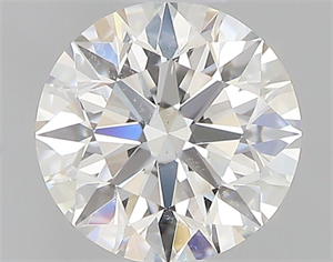 Picture of Natural Diamond 0.47 Carats, Round with Excellent Cut, G Color, SI1 Clarity and Certified by GIA