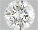 Natural Diamond 0.41 Carats, Round with Excellent Cut, I Color, SI1 Clarity and Certified by GIA